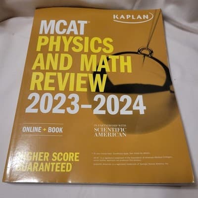Kaplan's MCAT Physics and Math Review 2023-2024 - Image 1