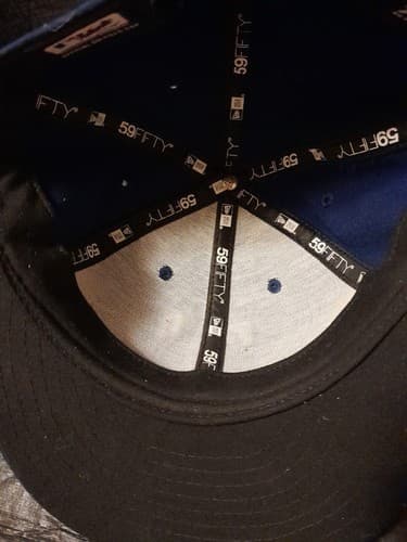 Texas Rangers Game Authentic Collection On-Field 59FIFTY Fitted 7 3/8 Royal Hat - Thumbnail 7