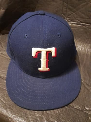 Texas Rangers Game Authentic Collection On-Field 59FIFTY Fitted 7 3/8 Royal Hat - Thumbnail 2