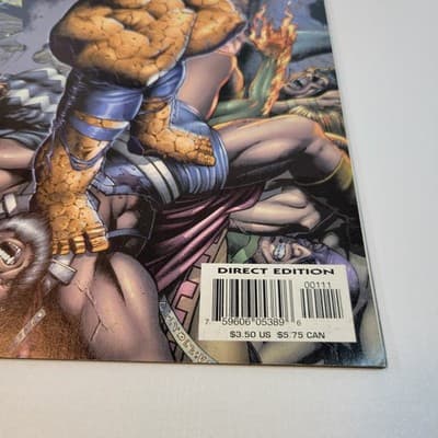 The Thing #1 2004 Marvel Startling Stories Direct Edition Zircher 1st Printing - Thumbnail 3