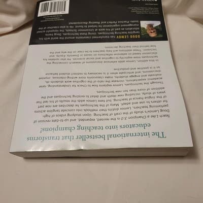 Teach Like a Champion 3.0 Doug Lemov Paperback Education Teaching Guide - Thumbnail 5