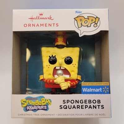 Hallmark Funko POP! SpongeBob SquarePants Christmas Ornament - Walmart Exclusive - Thumbnail 3