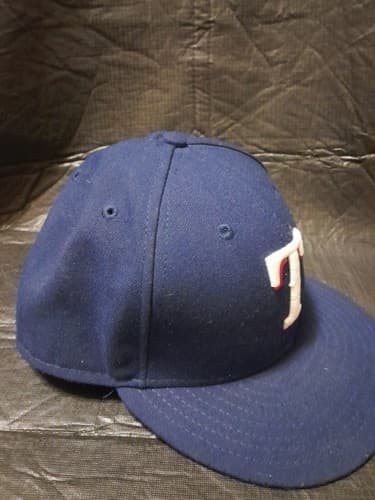 Texas Rangers Game Authentic Collection On-Field 59FIFTY Fitted 7 3/8 Royal Hat - Thumbnail 3