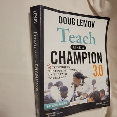Teach Like a Champion 3.0 Doug Lemov Paperback Education Teaching Guide - Thumbnail 9
