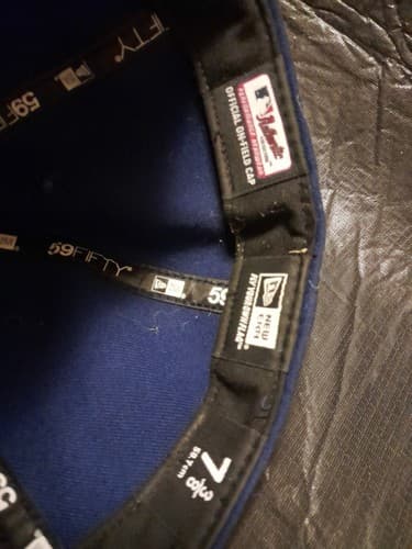 Texas Rangers Game Authentic Collection On-Field 59FIFTY Fitted 7 3/8 Royal Hat - Thumbnail 9