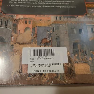 Atlas of the Medieval World Hardcover By McKitterick Rosamond Factory Sealed New - Thumbnail 4