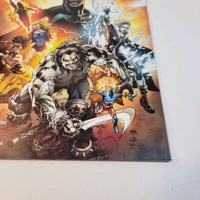 Justice League of America #1 2017 Team Cover DC Rebirth Orlando Reis - Thumbnail 3
