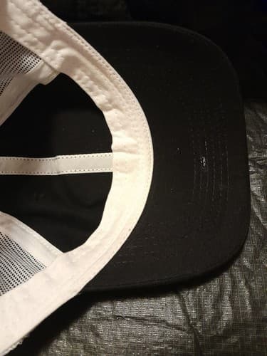 Peanut Butter Bowl Golf Hat, Trucker Style Cap, Black & White Rare - Thumbnail 7