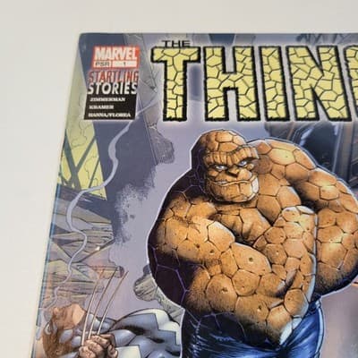 The Thing #1 2004 Marvel Startling Stories Direct Edition Zircher 1st Printing - Thumbnail 6