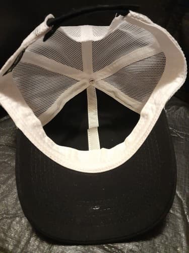 Peanut Butter Bowl Golf Hat, Trucker Style Cap, Black & White Rare - Thumbnail 4