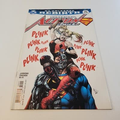 Action Comics #980 Harley Quinn Variant 2017 DC Rebirth Jurgens Zircher - Image 1