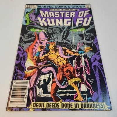 Master of Kung Fu #117 1982 Shang-Chi Bronze Age Marvel - Image 1