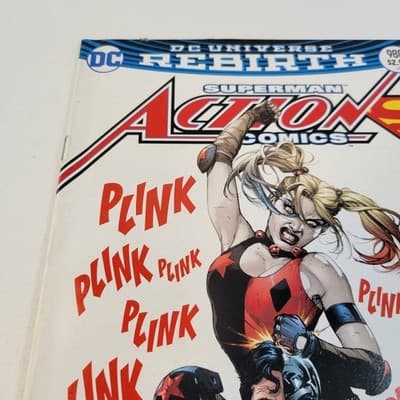 Action Comics #980 Harley Quinn Variant 2017 DC Rebirth Jurgens Zircher - Thumbnail 5