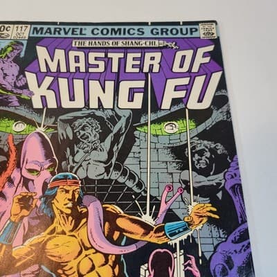 Master of Kung Fu #117 1982 Shang-Chi Bronze Age Marvel - Thumbnail 5
