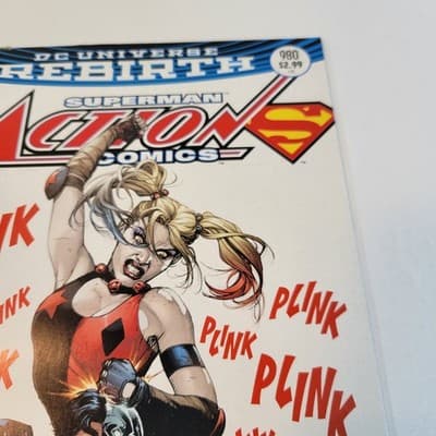 Action Comics #980 Harley Quinn Variant 2017 DC Rebirth Jurgens Zircher - Thumbnail 4