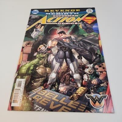Action Comics #980 2017 DC Rebirth Revenge Arc Dan Jurgens Patch Zircher - Image 1