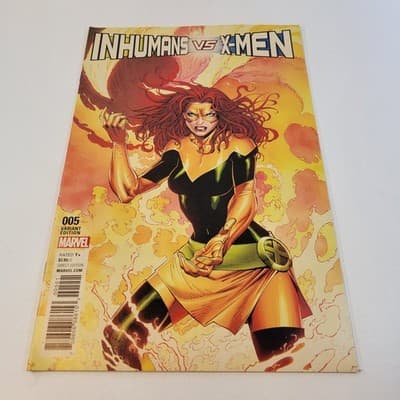 Inhumans vs X-Men #5 - April 2017 - Variant Edition - Image 1