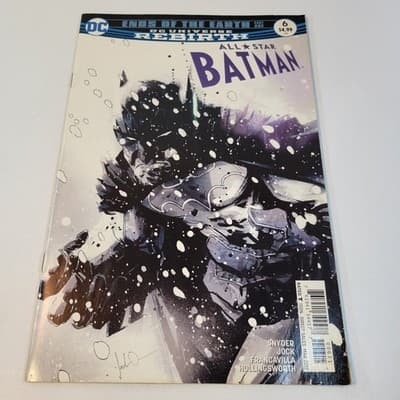 All-Star Batman #6 2017 DC Rebirth Snyder Jock Direct Edition - Thumbnail 2