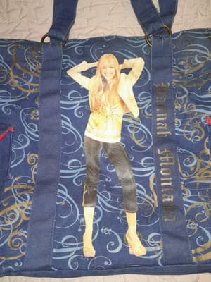 Hannah Montana Miley Cyrus Disney Shining Star shoulder Tote Bag - Thumbnail 3