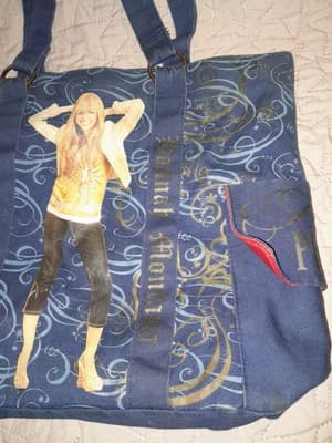 Hannah Montana Miley Cyrus Disney Shining Star shoulder Tote Bag - Thumbnail 5