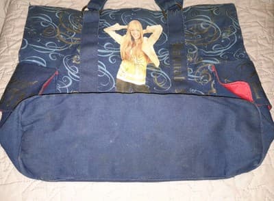 Hannah Montana Miley Cyrus Disney Shining Star shoulder Tote Bag - Thumbnail 7