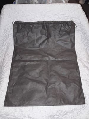 Bella Russo Dust Bag ONLY Brown w/ Gold Lettering Drawstring 21" x 14.5" - Thumbnail 4