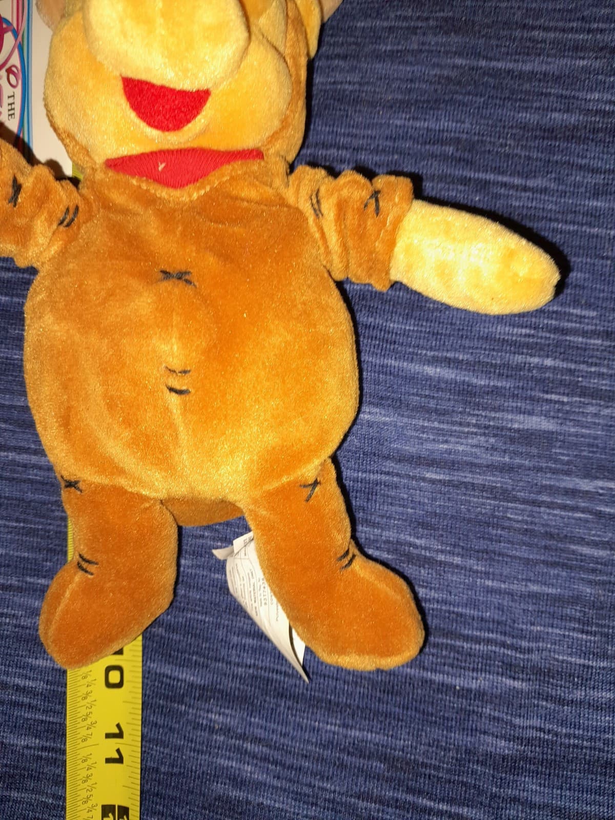 Disney Bean Bag Plush - REINDEER POOH (Winnie the Pooh) (10 inch) w/ Tag 1999 - Thumbnail 9
