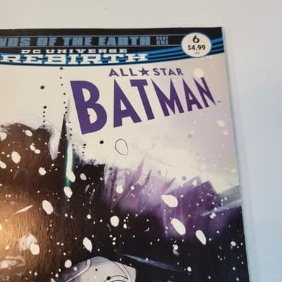 All-Star Batman #6 2017 DC Rebirth Snyder Jock Direct Edition - Thumbnail 5