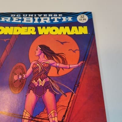 Wonder Woman #32 Jason Early Key Issue 2017 DC Rebirth Robinson - Thumbnail 5