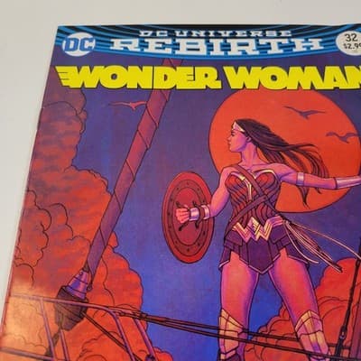 Wonder Woman #32 Jason Early Key Issue 2017 DC Rebirth Robinson - Thumbnail 6