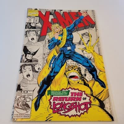 X-Men #10 1992 Return of Longshot Last Jim Lee Art FN/VF - Image 1