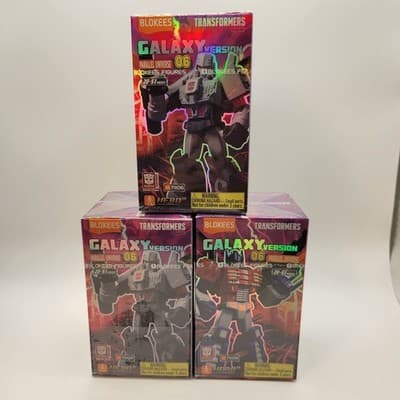 Blokees Transformers Galaxy Version 06 Bundle 3 Boxes - Blind Box Model Kits Lot - Thumbnail 2