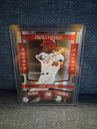 2010 Donruss Elite Extra Edition Status Red Die-Cut 42 /100 Jean Segura #146 - Image 1