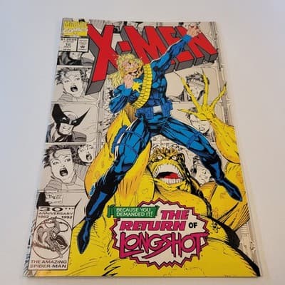 X-Men #10 1992 Return of Longshot Last Jim Lee Art FN/VF - Thumbnail 2
