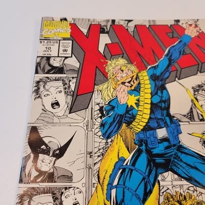 X-Men #10 1992 Return of Longshot Last Jim Lee Art FN/VF - Thumbnail 6
