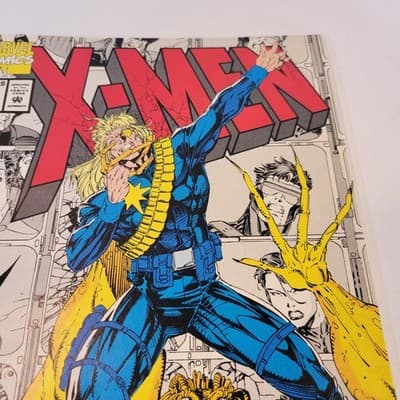 X-Men #10 1992 Return of Longshot Last Jim Lee Art FN/VF - Thumbnail 5