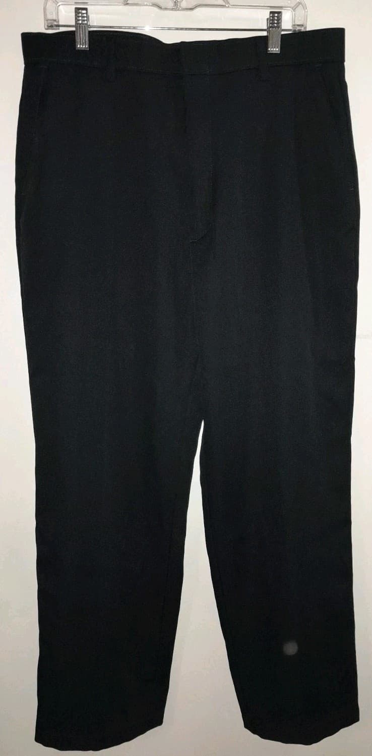 Levi Pants Slacks Blue 100% Dacron Polyester 36" x 34" (36"x28") USA Made - Image 1