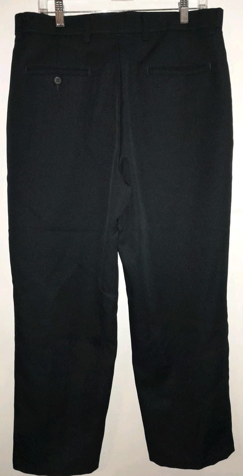 Levi Pants Slacks Blue 100% Dacron Polyester 36" x 34" (36"x28") USA Made - Thumbnail 3