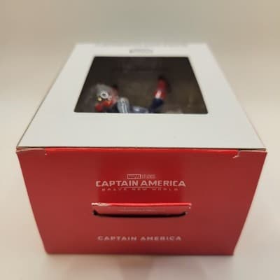 Hallmark Captain America Brave New World (2025) CAPTAIN AMERICA Tree Ornament - Thumbnail 8