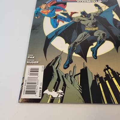 Superman Action Comics #33 2014 The New 52 Batman Superman Variant Pak Kuder 7.0 - Thumbnail 3