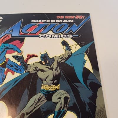 Superman Action Comics #33 2014 The New 52 Batman Superman Variant Pak Kuder 7.0 - Thumbnail 4