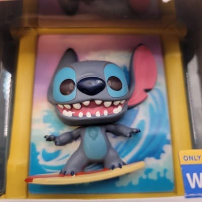 Disney 3D Stitch Surfing Funko Pop Hallmark Ornament Walmart Exclusive New - Image 1
