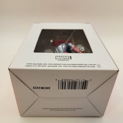 Hallmark Captain America Brave New World (2025) CAPTAIN AMERICA Tree Ornament - Thumbnail 9
