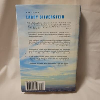 The Rising Larry Silverstein First Edition HC 2024 World Trade Center - Thumbnail 3