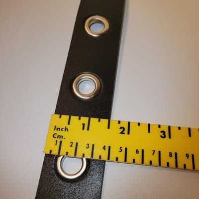 Black Grommet Belt Punk Rock Y2K Metal Buckle Adjustable Unisex Emo - Thumbnail 9