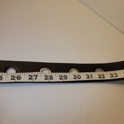 Black Grommet Belt Punk Rock Y2K Metal Buckle Adjustable Unisex Emo - Thumbnail 8