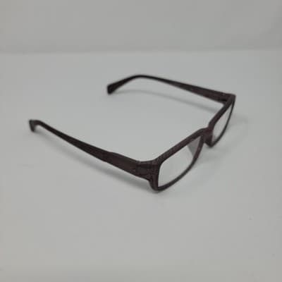 Kay Unger RR032H Womens Rectangular Eyeglass Frames Taupe Plastic 50-17 Full Rim - Thumbnail 4