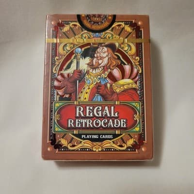Regal Retrocade Playing Cards Sealed Deck - Free Shipping - Image 1