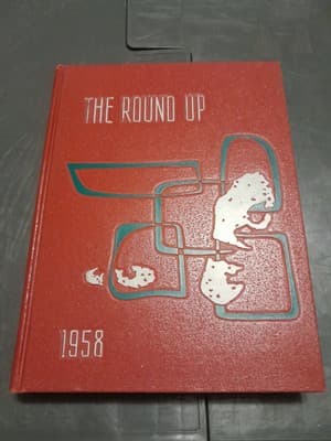 1958 Baylor University Waco Texas The Round Up Yearbook Annual Vol 57 Vintage - Thumbnail 2