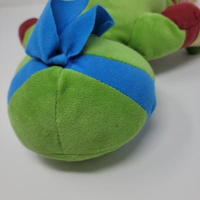 Build A Bear Teenage Mutant Ninja Turtle Leonardo Plush TMNT Nickelodeon Blue - Thumbnail 10
